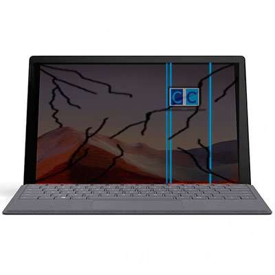 cambiar pantalla surface pro 7 precio