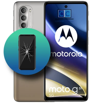 arreglar pantalla y cristal moto g51