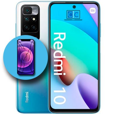 cambio pantalla completa redmi 10 precio