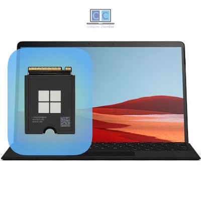 sustitución ssd surface pro x