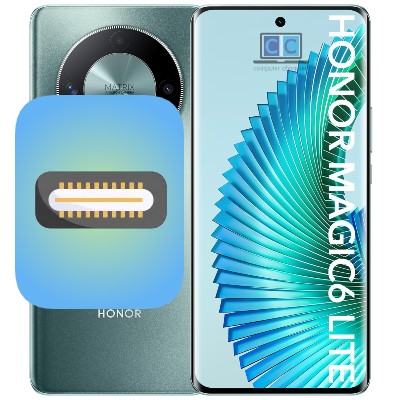 reparar puerto carga honor magic 6 lite precio