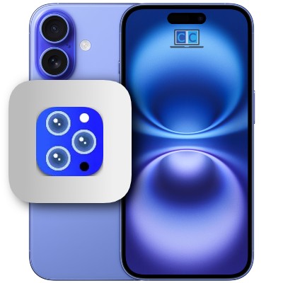 reparar cristal camara trasera iphone 16