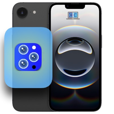cambiar cristal camara iphone 16e