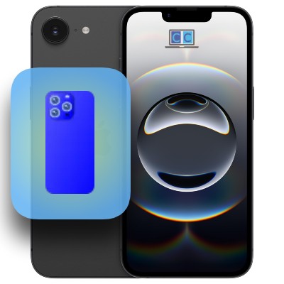 cambiar cristal trasero iphone 16e