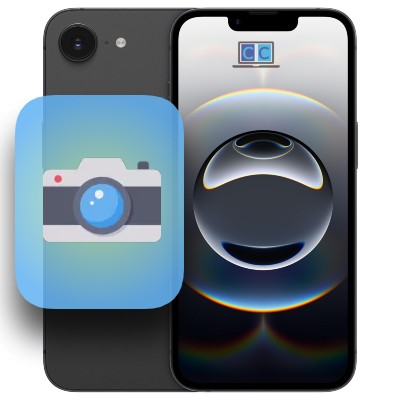 reparar camara iphone 16e
