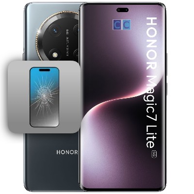 cambio pantalla honor magic 7 lite precio