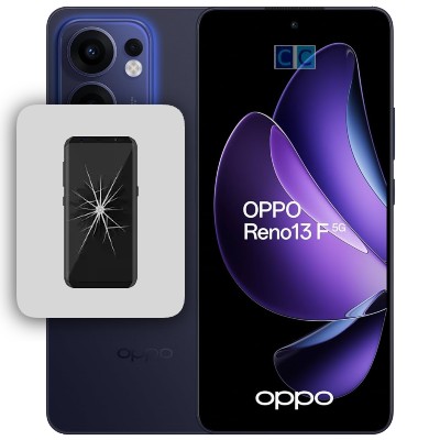 cambiar pantalla oppo reno 13f 5g