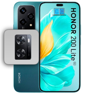 reparar cristal camara honor 200 lite