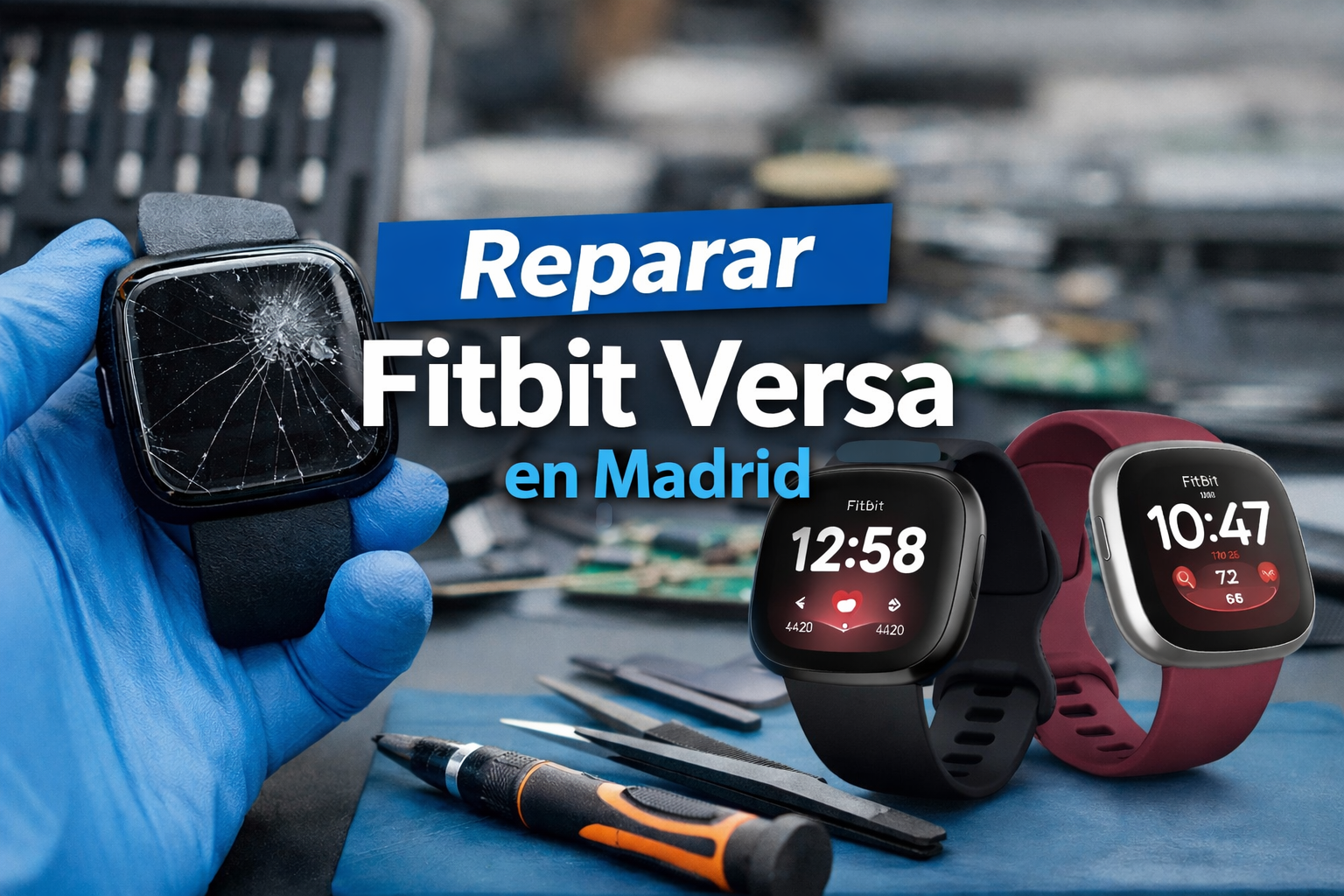 Reparar Fitbit Versa | Computer Chamberí