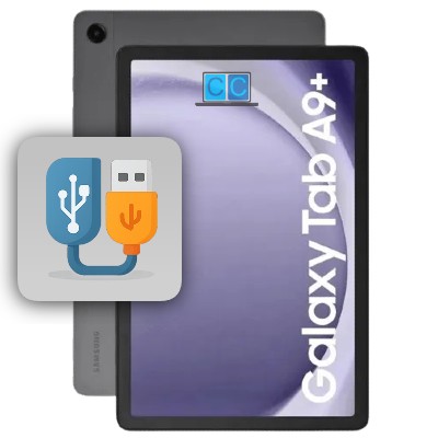 reparar conector usb c amsung galaxy tab a9 plus
