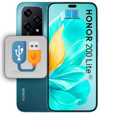 reparar conector de carga honor 200 lite