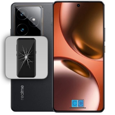 sustitución pantalla y cristal realme gt7