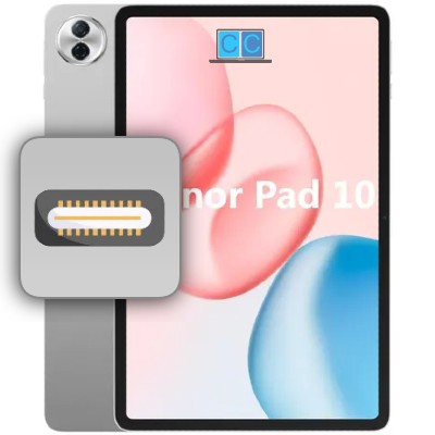 reparar conector de carga honor pad 10