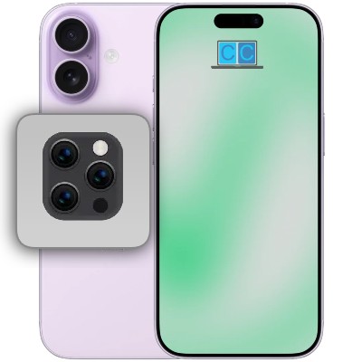 cambiar cristal camara trasera iphone 17 precio