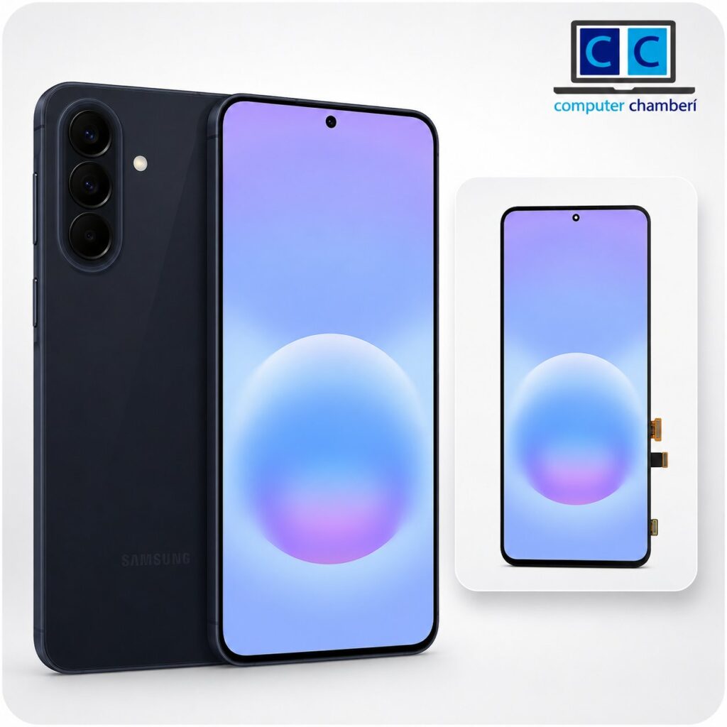 cambiar pantalla samsung galaxy a57
