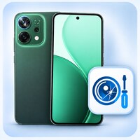 cambiar cristal camara oppo reno 14f