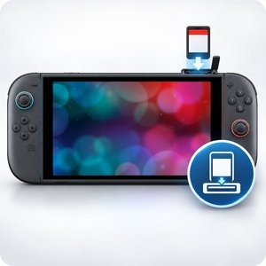 reparar lector juegos Nintendo switch 2